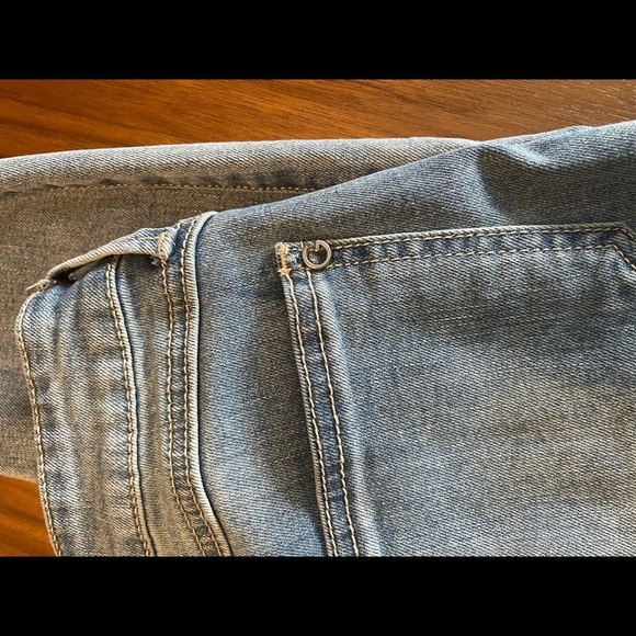 G by Guess Distressed Light Blue Jeans size 24 - Picture 3 of 9